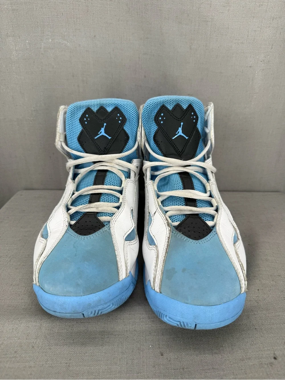 Nike Air Jordan True Flight White University Blue Men's sneakers sz 11.5 see pic